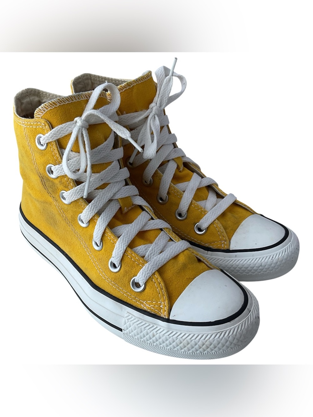 Converse Chuck Taylor All Star Yellow High Top Sneakers Men’s 4 / Women’s 6